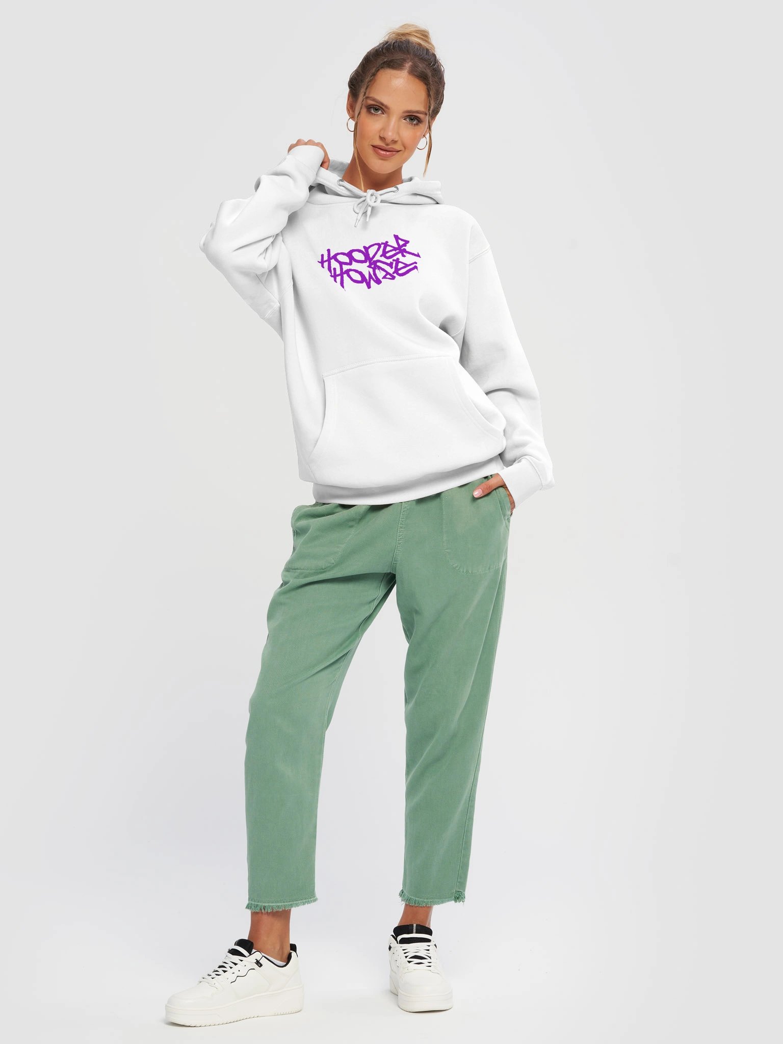 Hooper Howse Hoodie - WHITE product image (5)