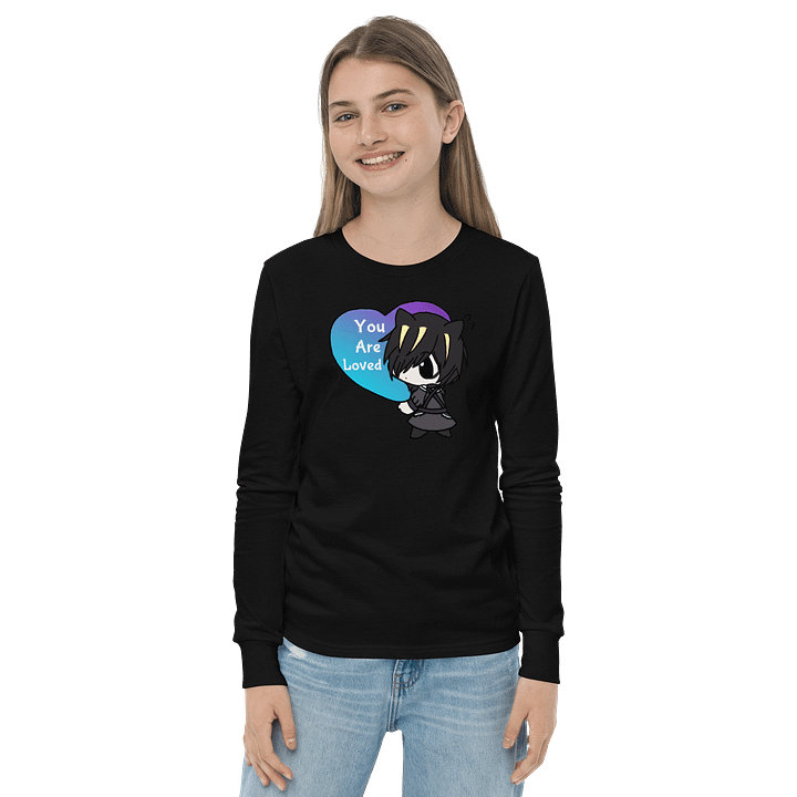 You Are Loved Youth Long Sleeve Shirt product image (3)