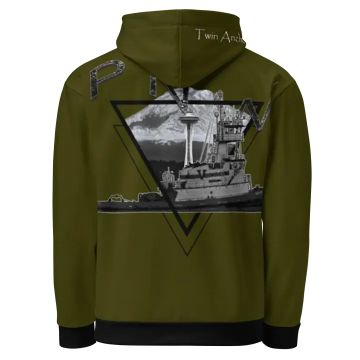 Green PNW 1 Hudson VB Hoodie product image (1)