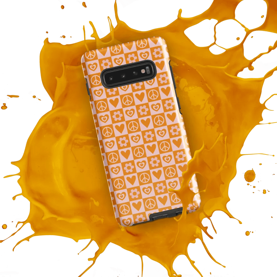 Peace, Love, and Harmony Tough Case for Samsung® product image (53)