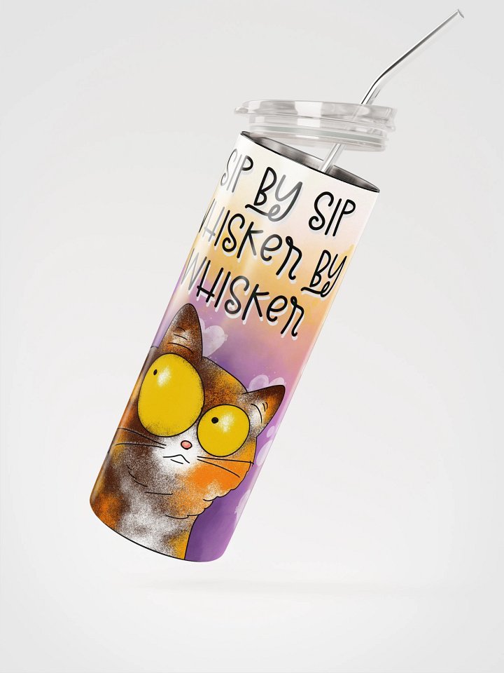 Whisker Whimsy Stainless Steel Tumbler product image (2)