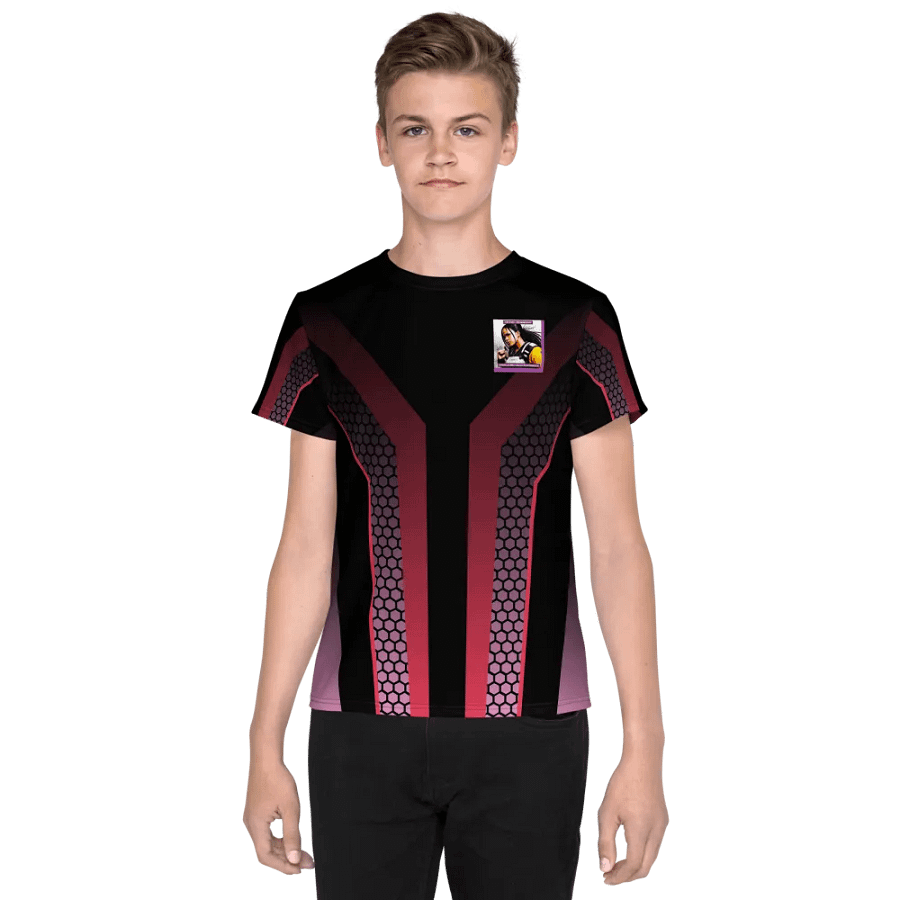 HexaVibe Youth All-Over T-Shirt product image (1)