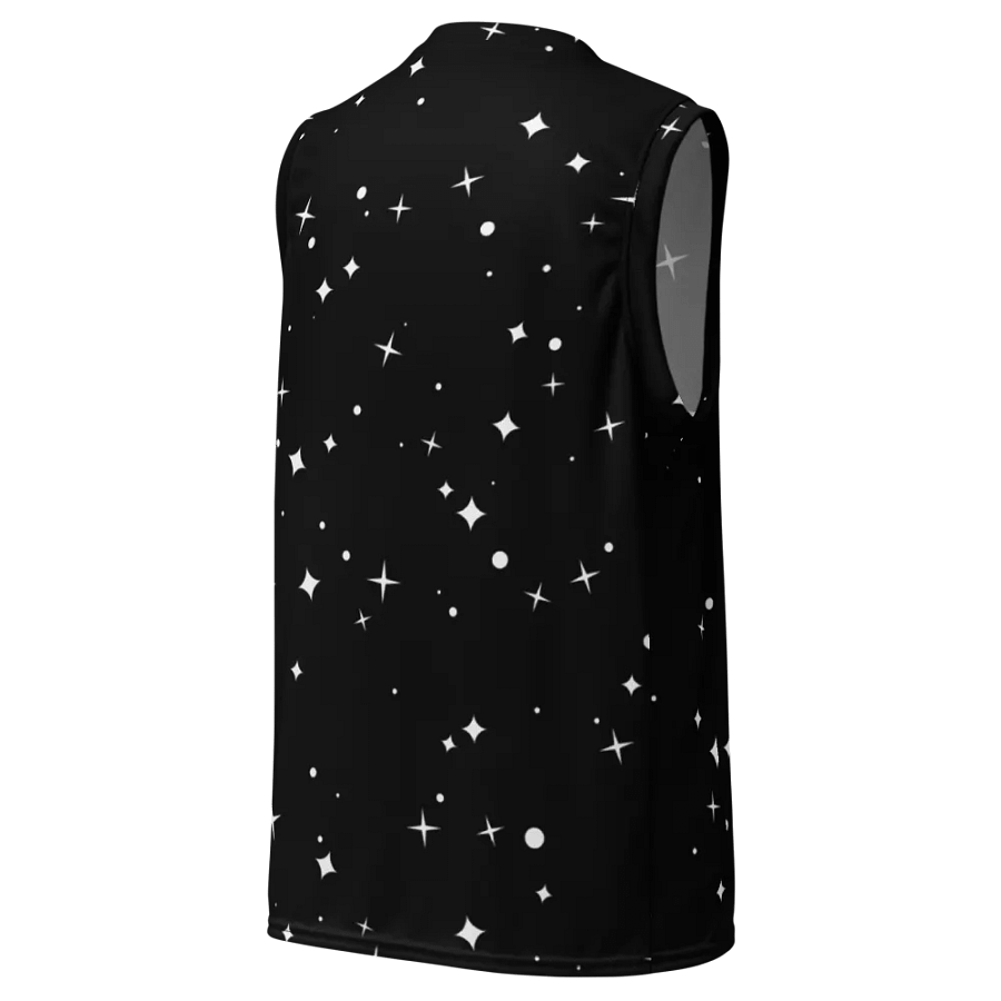 Starry Night All-Over Print Basketball Jersey product image (3)