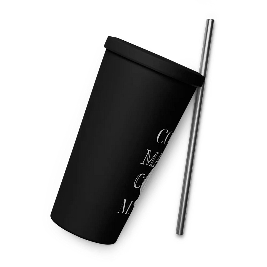 Makeup & Coffee Tumbler With Straw product image (11)