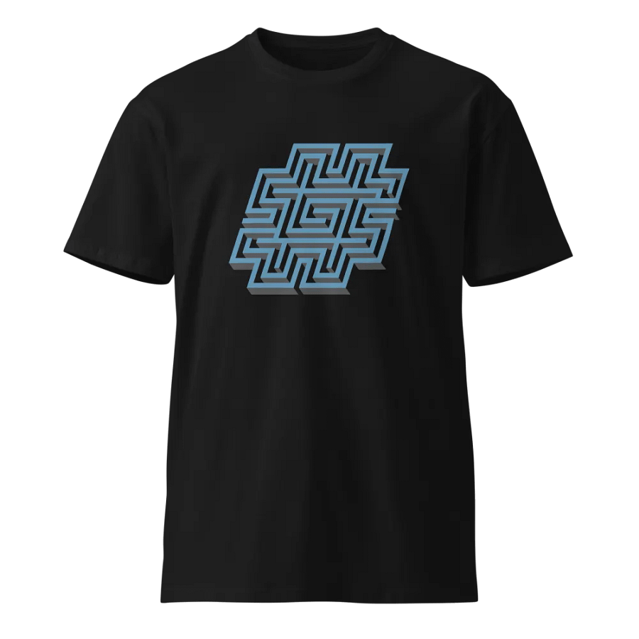Hashtag Maze Premium T-Shirt product image (1)