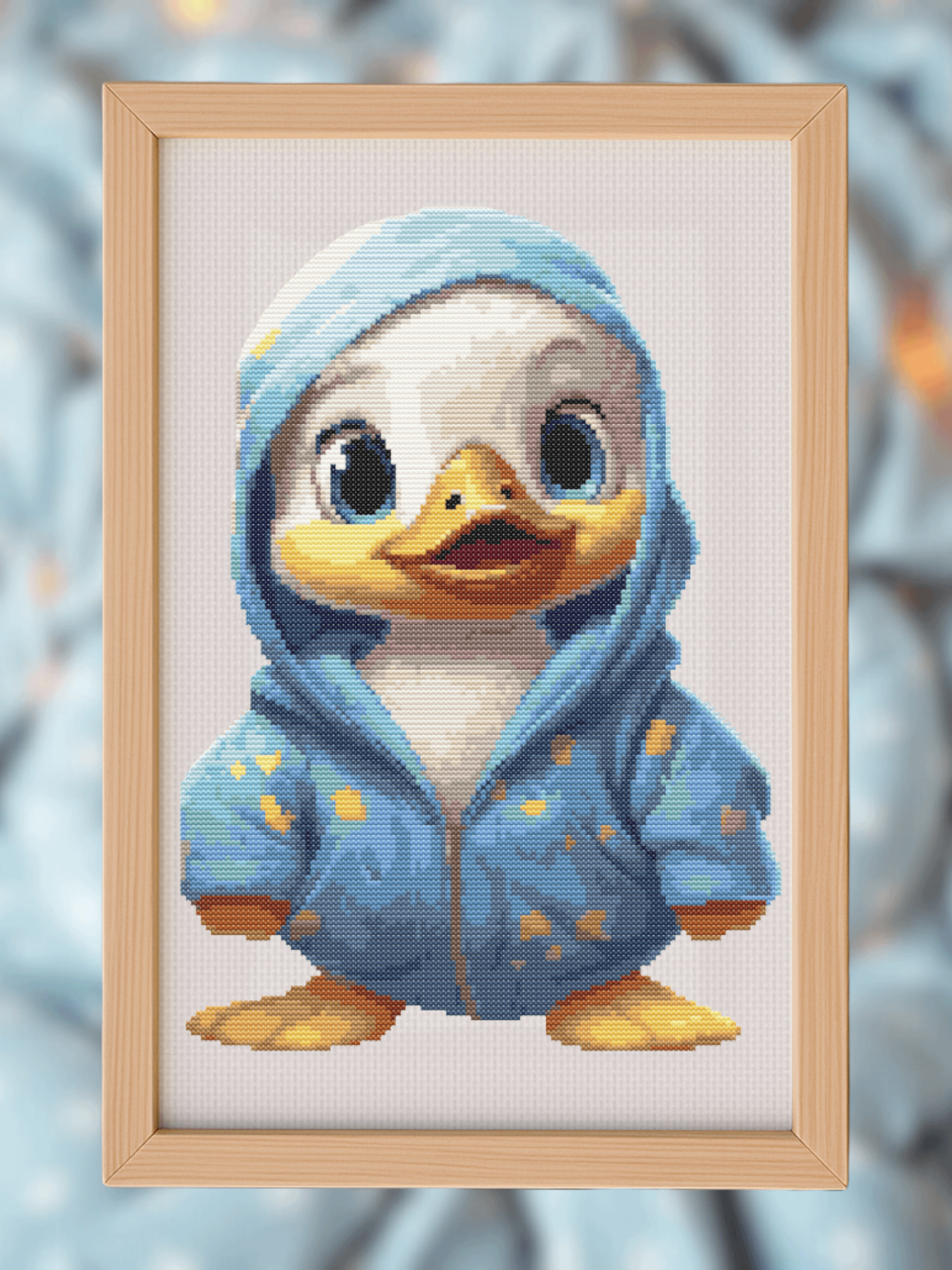 Cozy Quacks Cross Stitch Pattern product image (1)