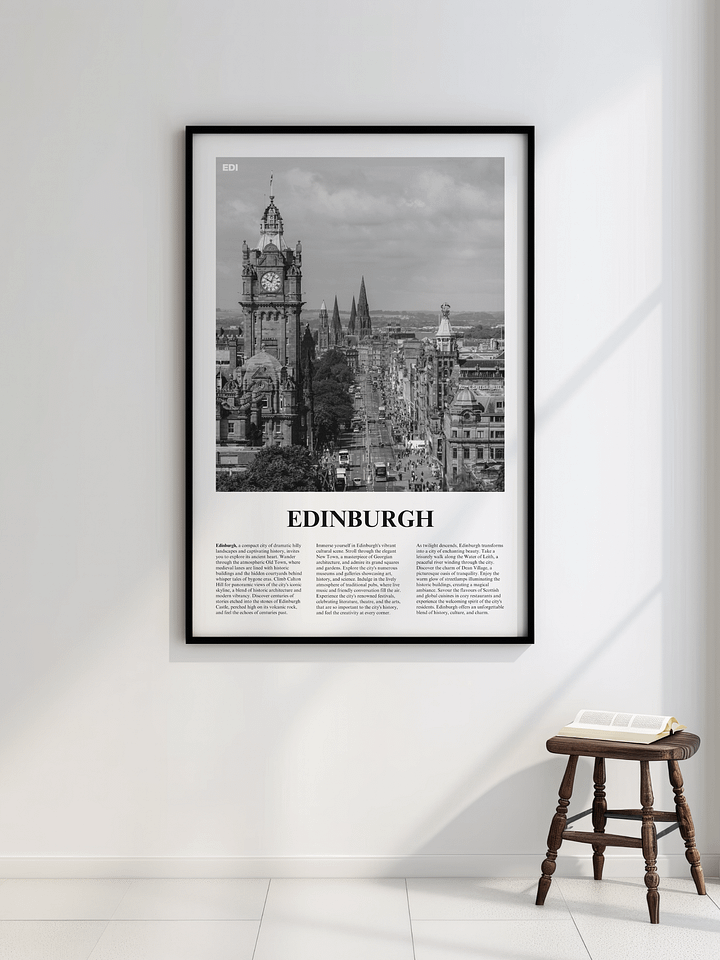 Edinburgh 02 Newspaper Poster product image (2)