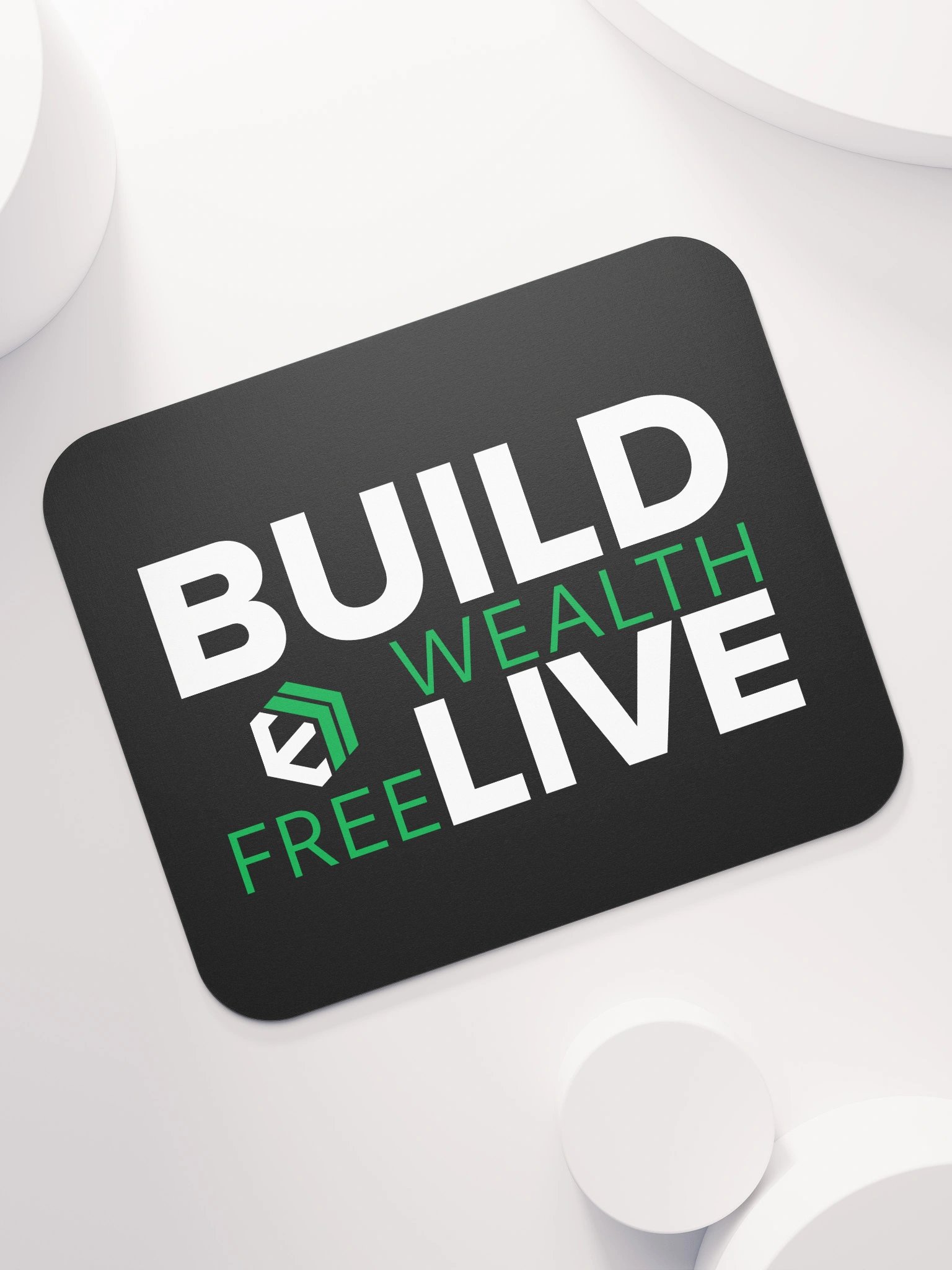 E-Estate “Build Wealth. Live Free.” Mouse Pad product image (7)
