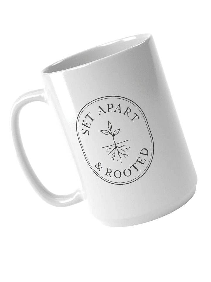 Set Apart & Rooted Oval Logo Mug product image (1)