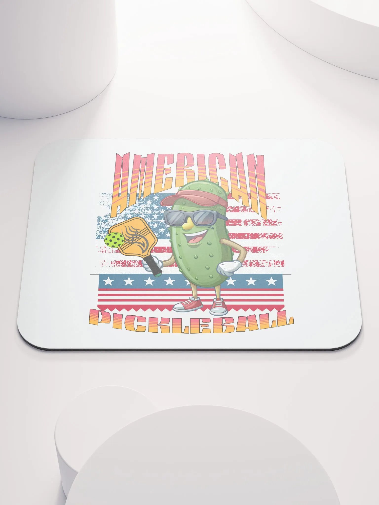 American Pickleball Patriot Mouse Pad product image (1)