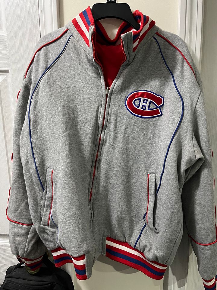 Montreal Canadiens Reversable Jacket G-III Apparel Brand Size XL product image (1)