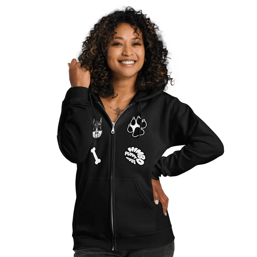 Rubberhose Pup - Unisex Zip Hoodie product image (5)