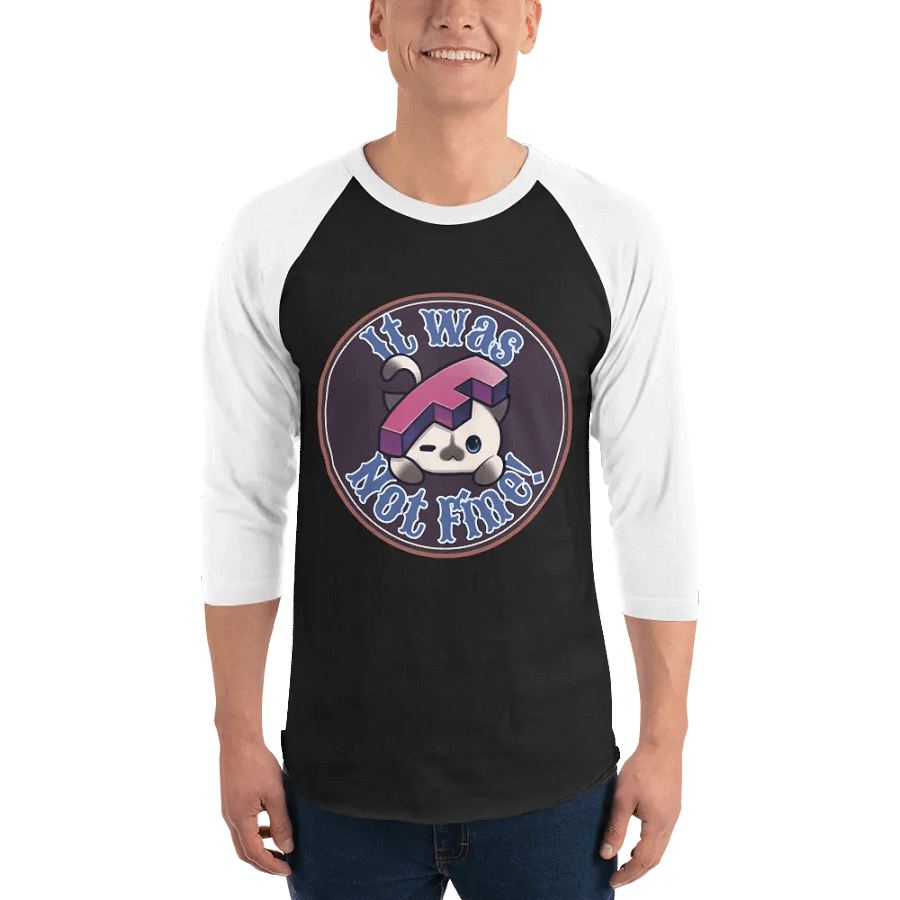 It Will Be Fine Jersey Raglan Tee product image (13)