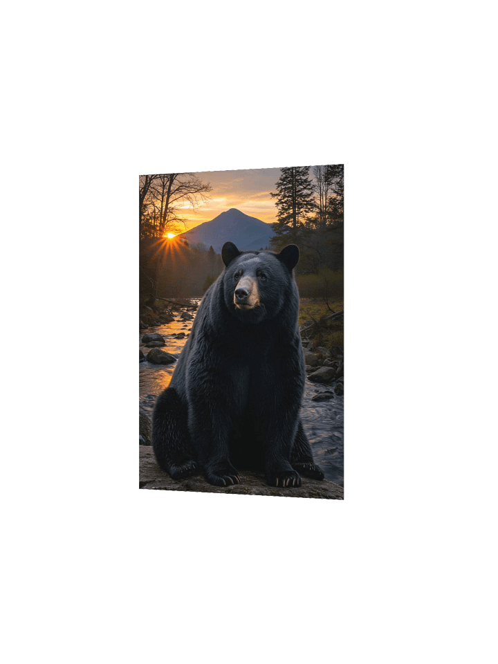 Black Bear: Mt. Le Conte's Guardian Poster product image (11)