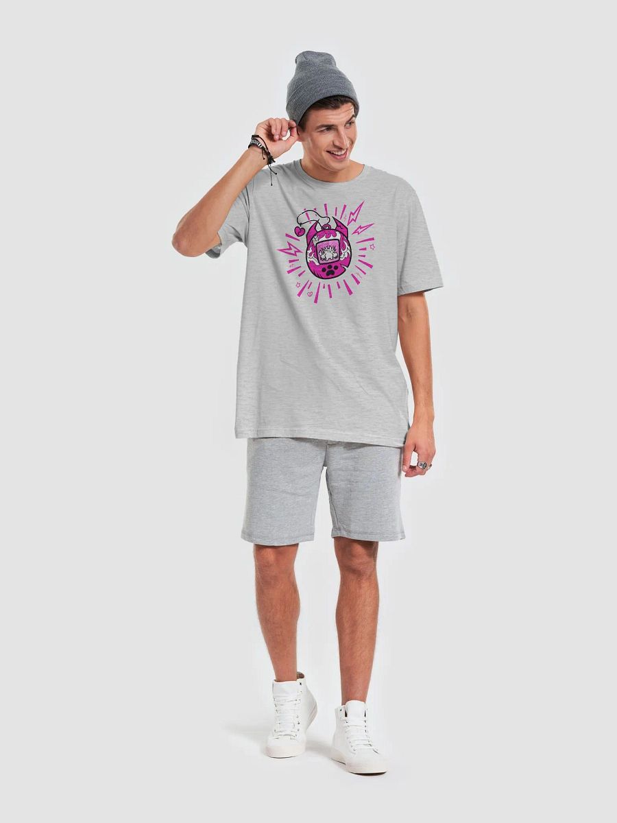 Heartbreaker Virtual Meow // T-Shirt - Hot Pink - Light Mode product image (6)