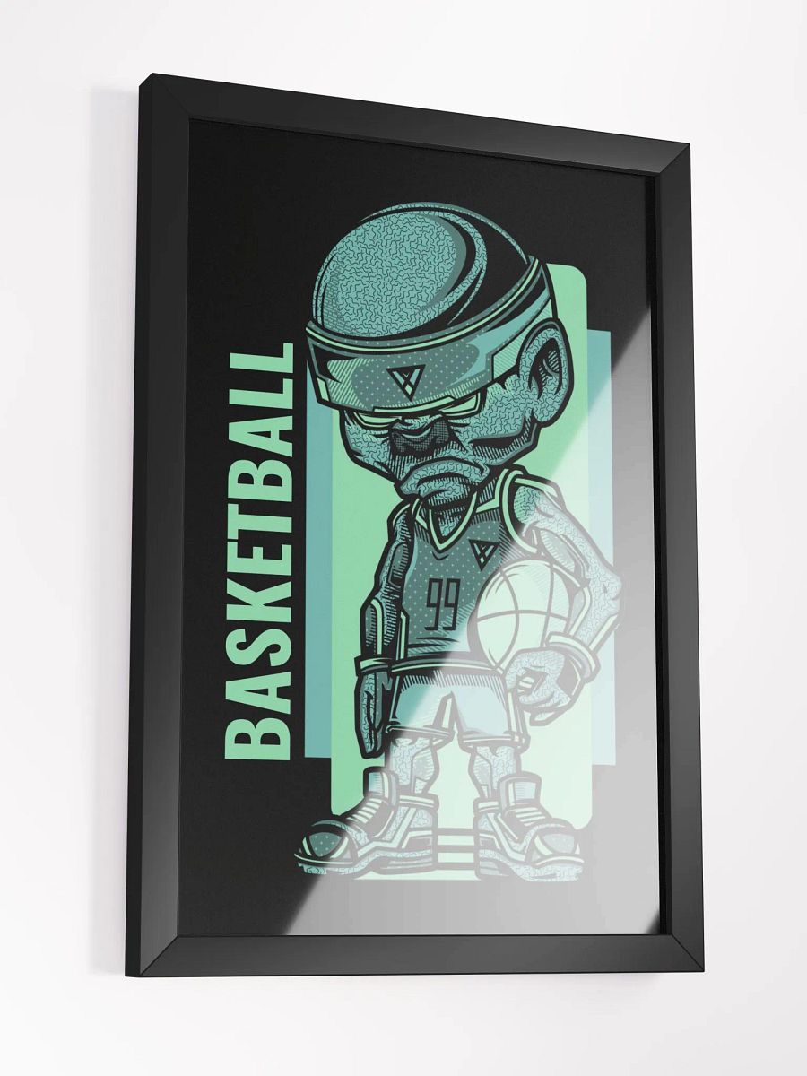 Basketball Framed High-Quality Matte Poster product image (17)