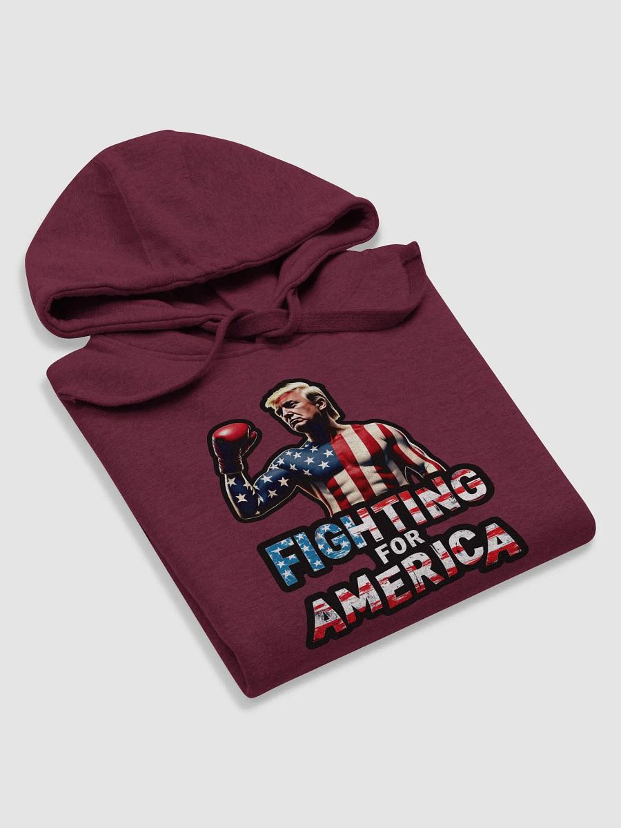 Hoodie: Trump, Fighting for America product image (11)