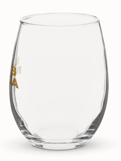 LETS MAGA - Golden Stemless Wine Glass product image (3)