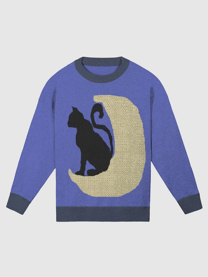 Cat On The Moon Relaxed Fit Sweater product image (2)