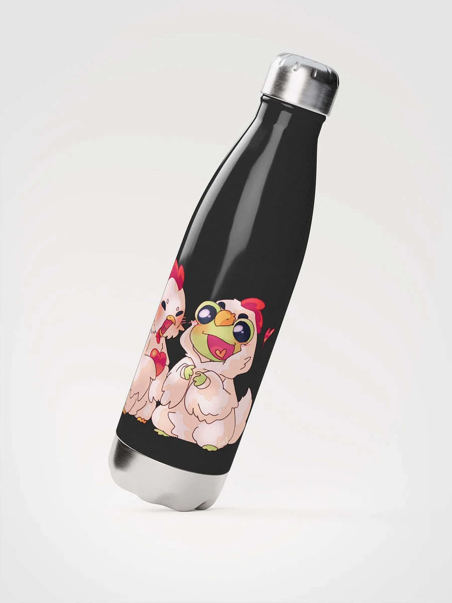 'Hop and Flutter into Love' Stainless Steel Water Bottle product image (4)