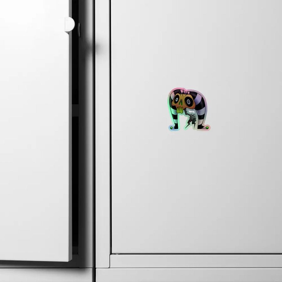 HOLO GRINKLE STICKER product image (4)