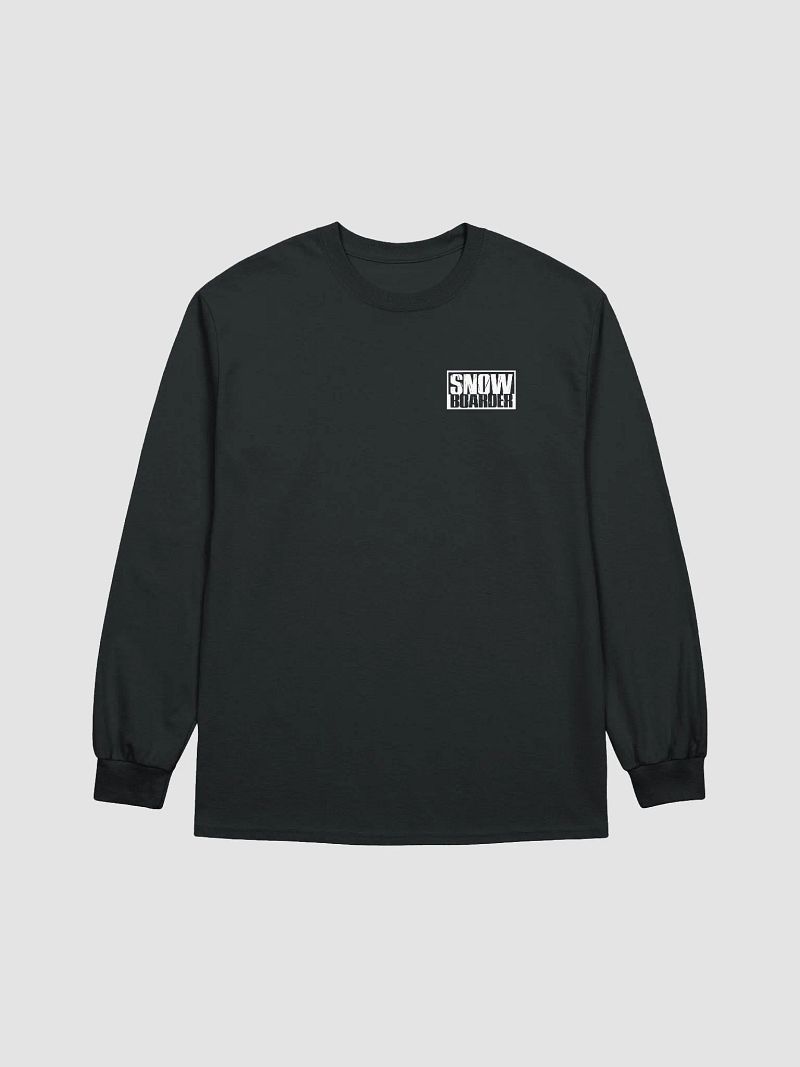 Snowboarder Logo | Long Sleeve Crew T-Shirt