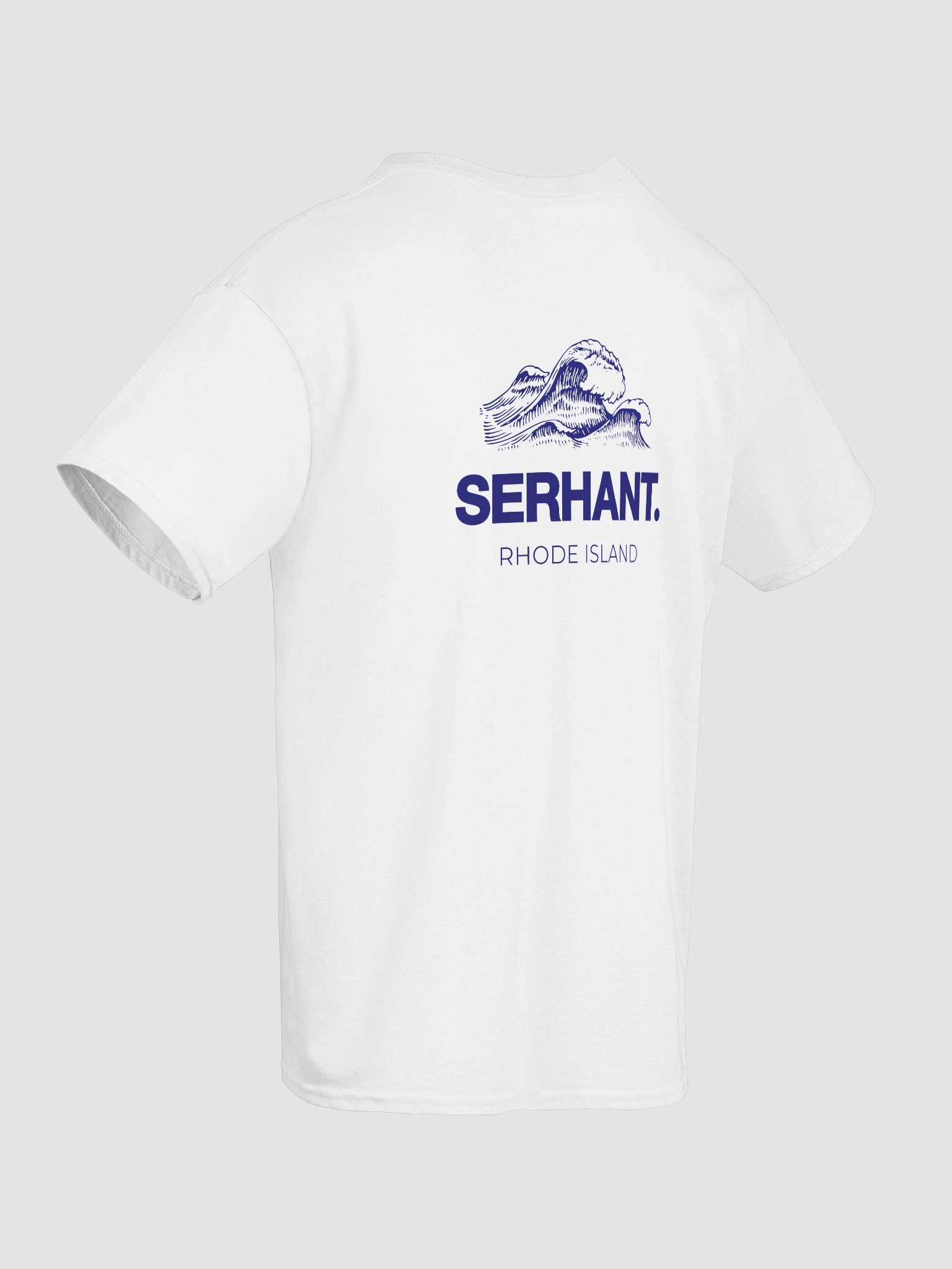 SERHANT. Rhode Island Wave White T-Shirt product image (4)