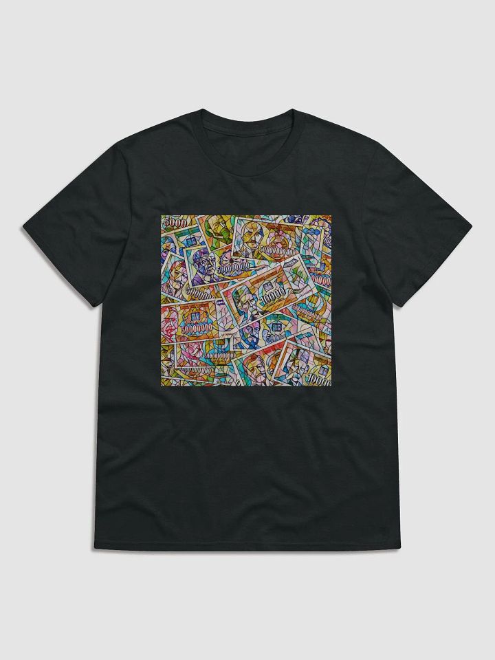 Jugoslovenski inflatorni dinar 1993 (Kolaž/mozaik) Gildan Lightweight Fashion Short Sleeve T-Shirt product image (1)