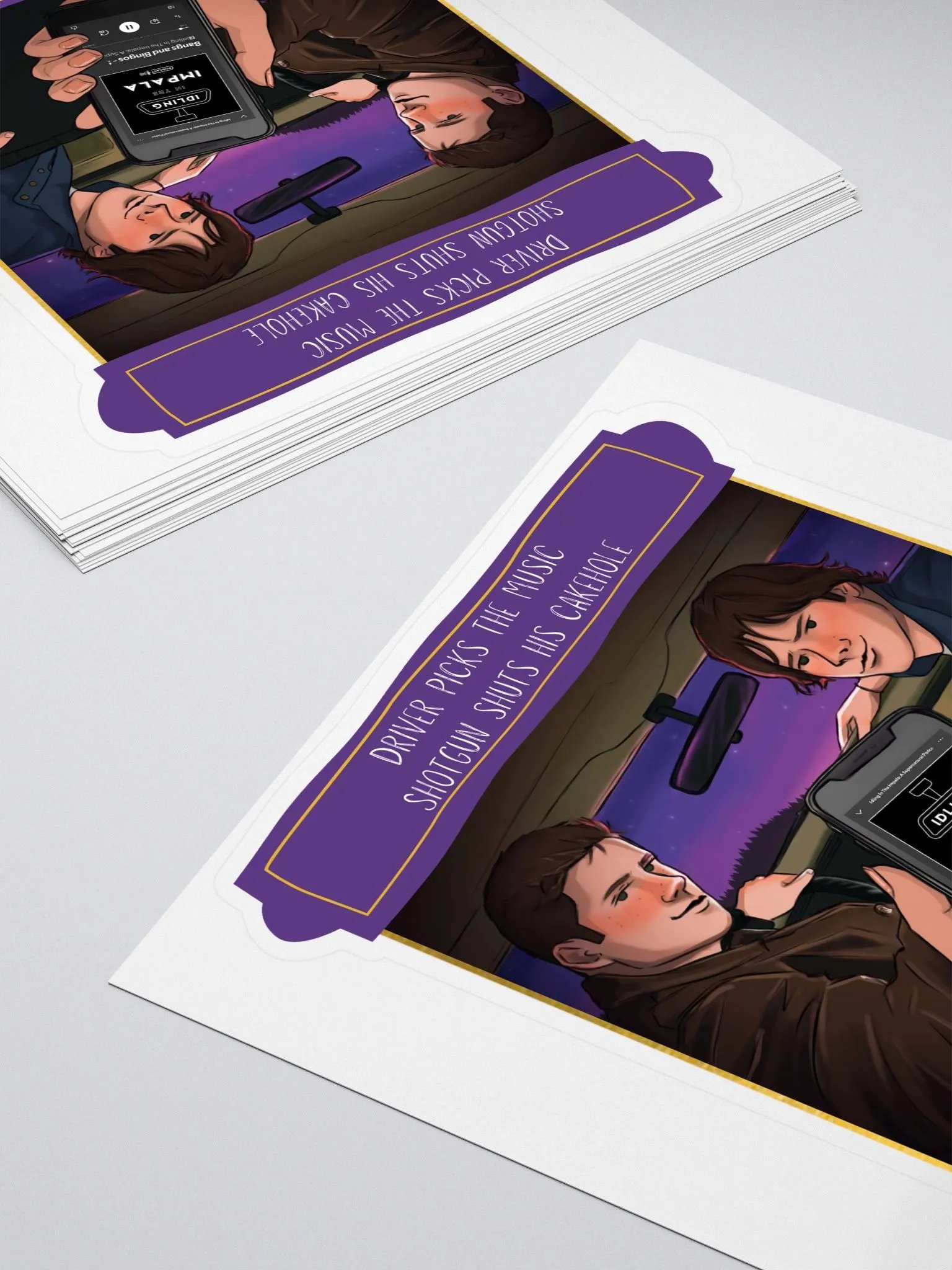 Backseat Sticker - Bangs and Bingos product image (4)