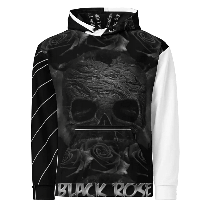 Boni Faas - Black Rose Ethereal Decay Unisex Hoodie product image (1)