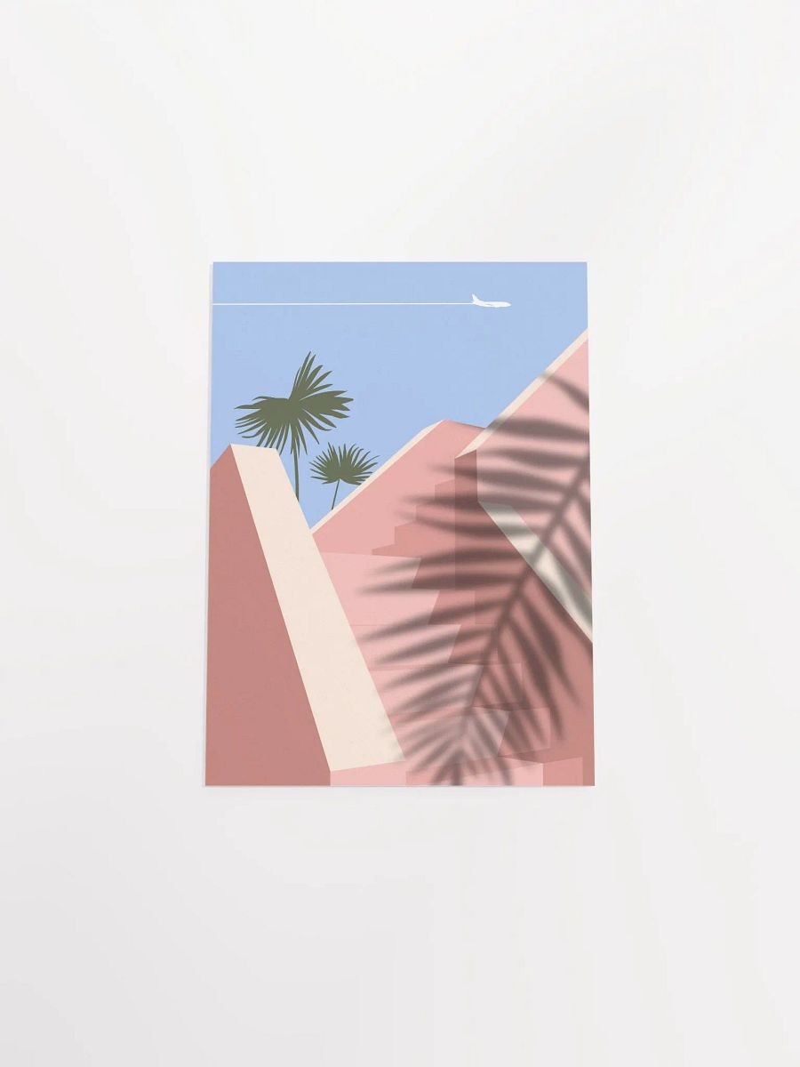 Boho travel art. Morocco poster #2 — boho travel poster product image (9)