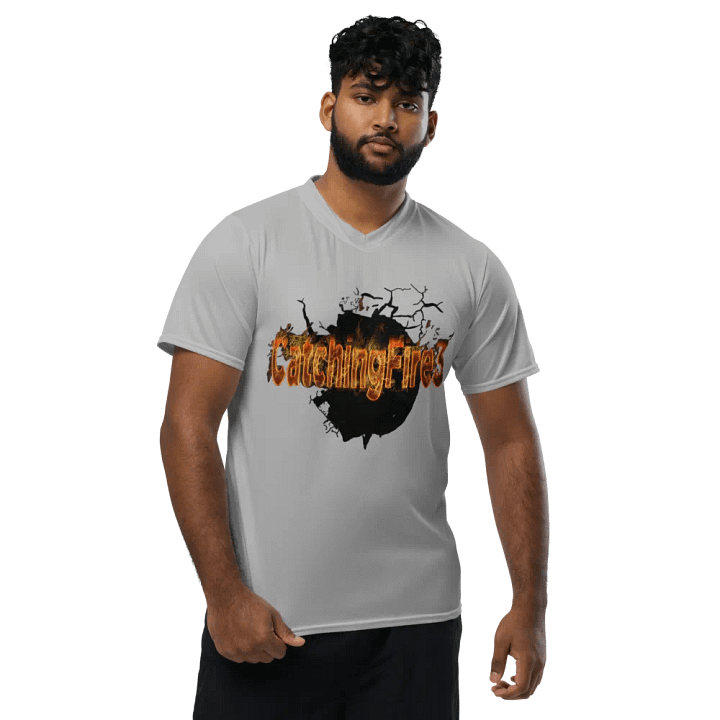 catchingfire3 crack Sports Jersey product image (1)