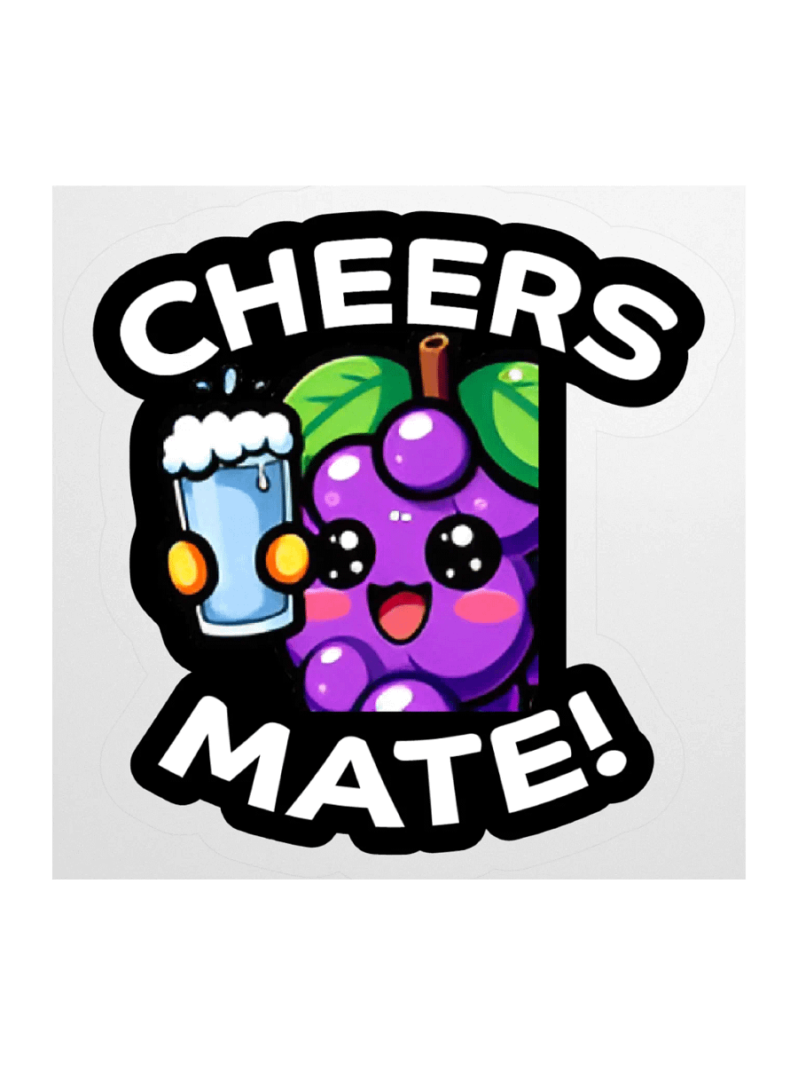 Cheers Mate Sticker product image (1)