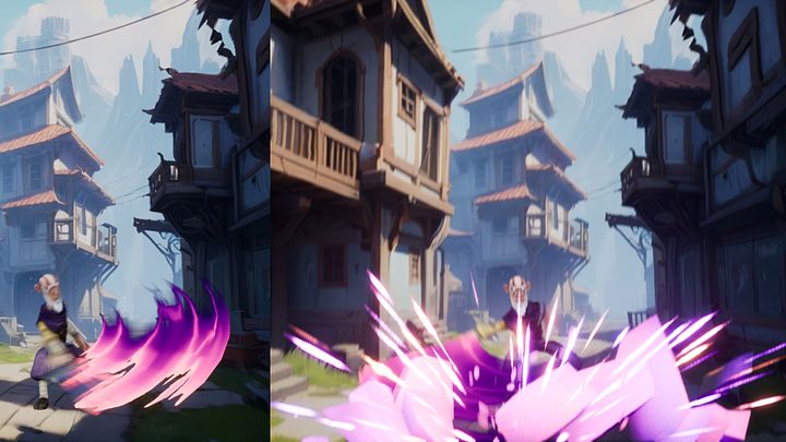 Sword Slash Hit FX in Unreal Engine 5.4 Niagara product image (1)