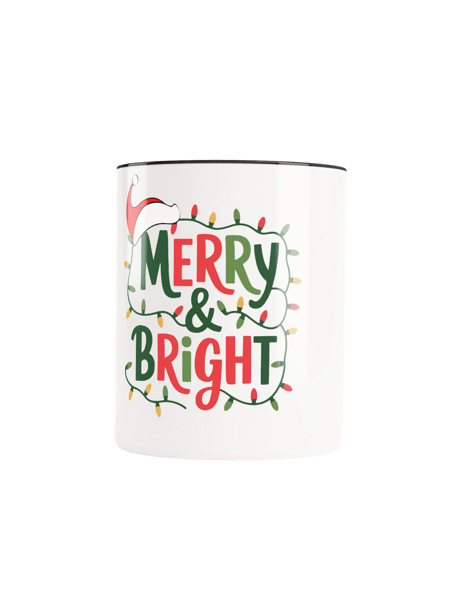 Festive Merry & Bright Ceramic Mug product image (1)