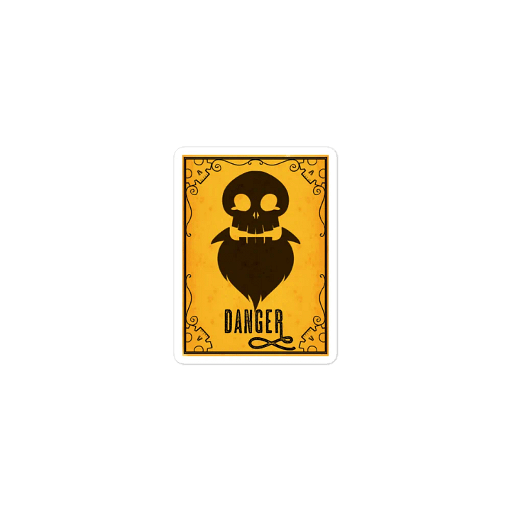 Danger Die-Cut Magnet product image (1)