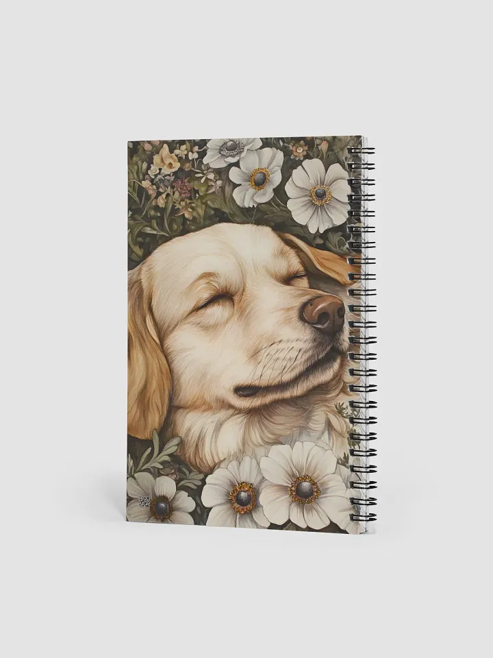 Anemone Dog Spiral Notebook product image (2)