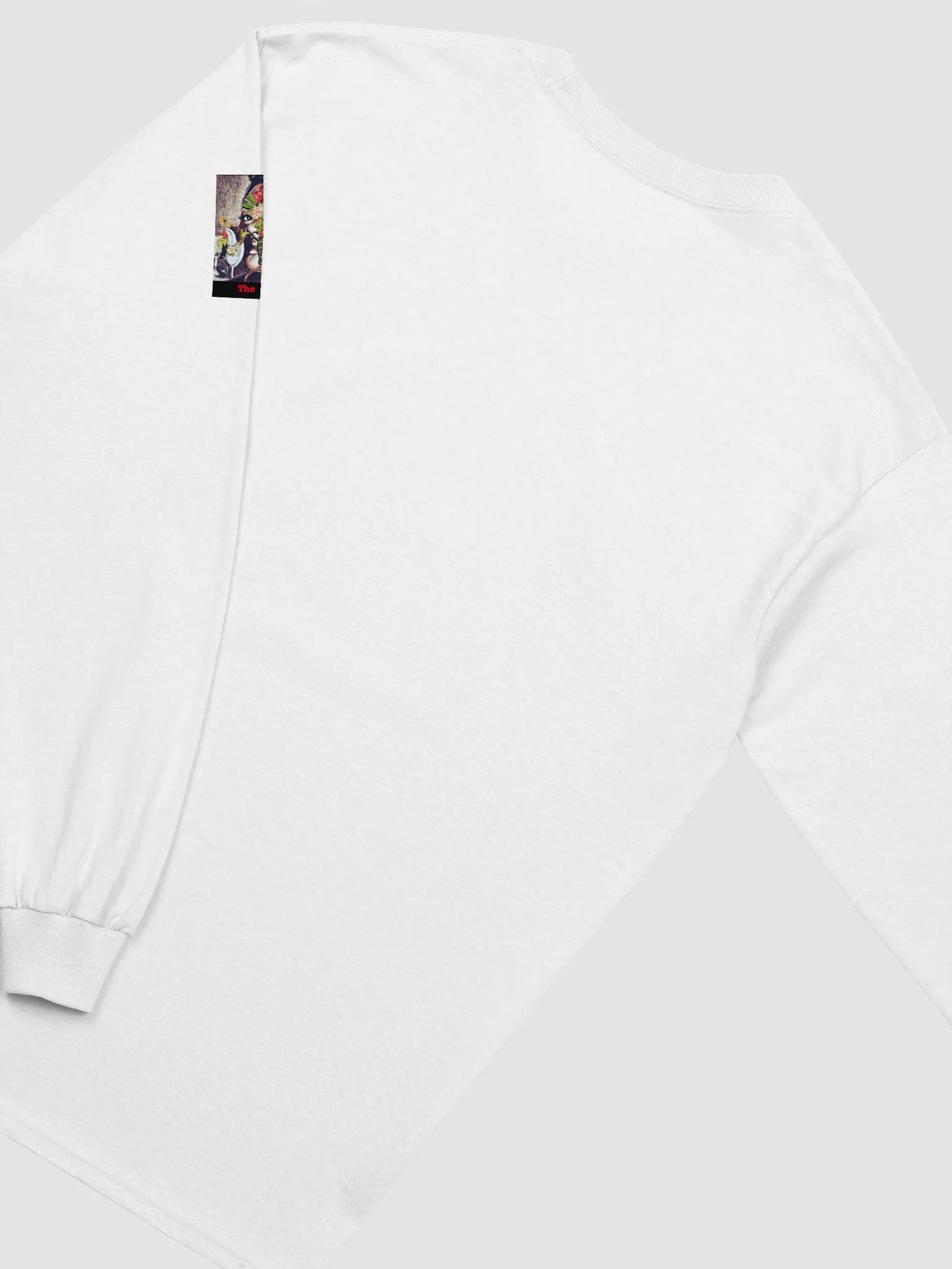 The Rose Long Sleeve White Tee product image (4)