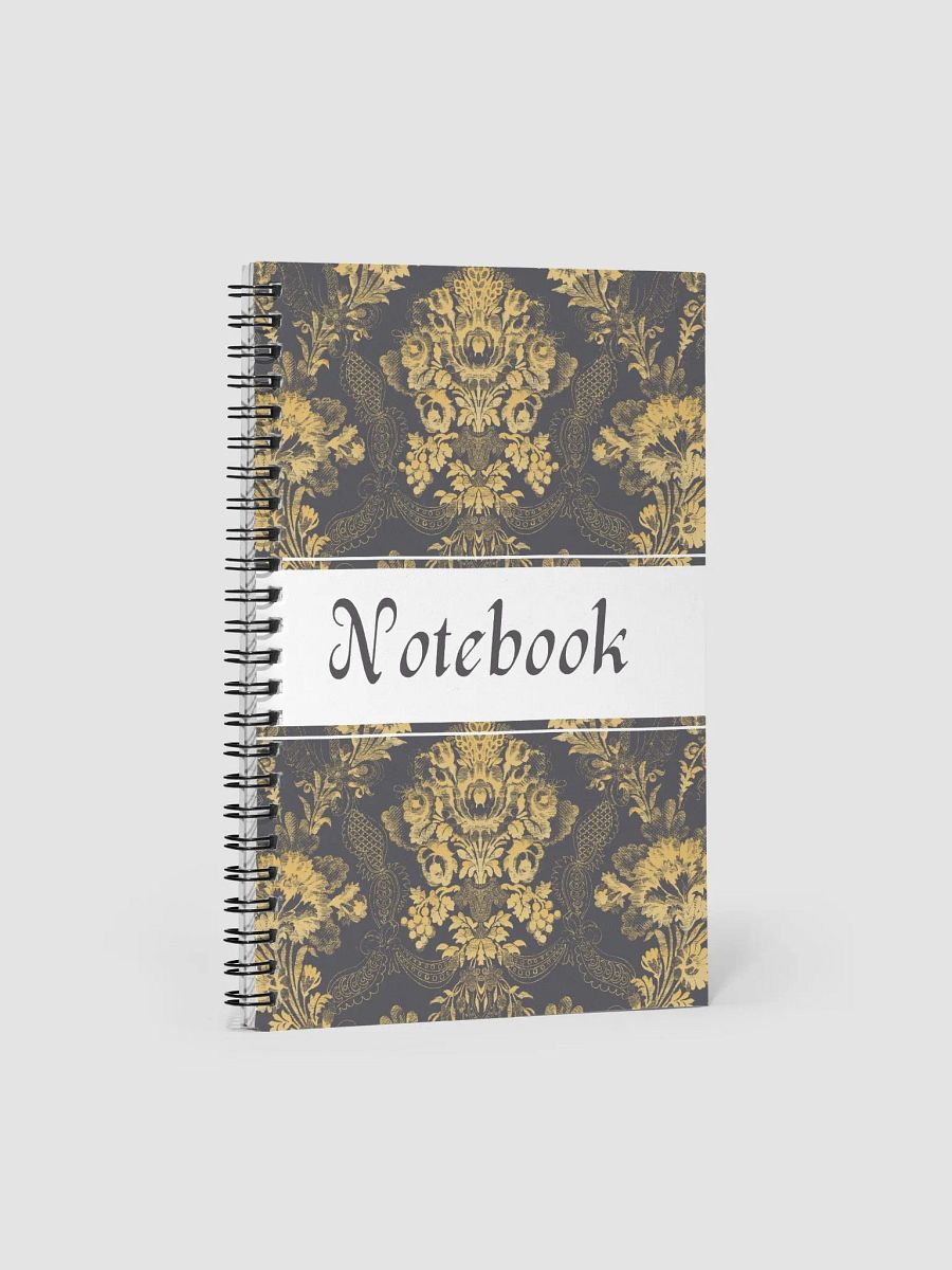 Luxury Floral Spiral Notebook product image (1)