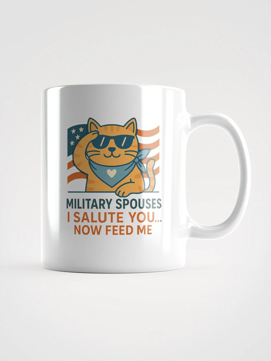 Operation: Sip & Salute – Cat Command Mug product image (1)