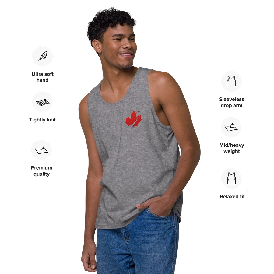 Gray Tank Top - Mens product image (5)