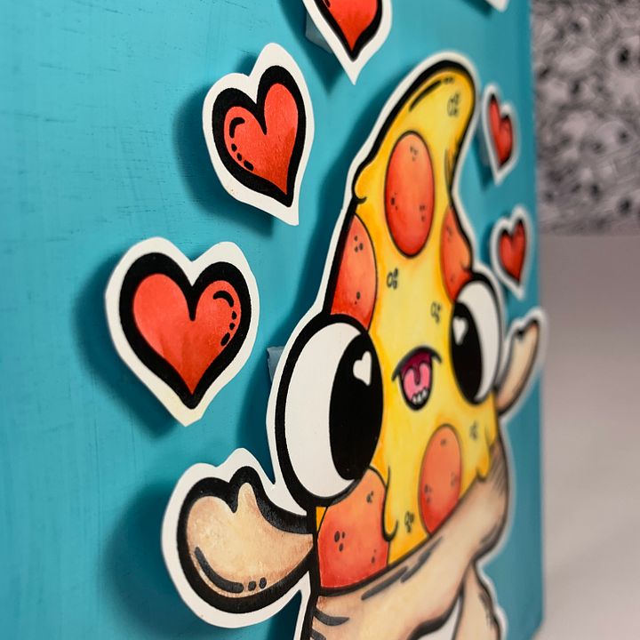Pizza Valentine's Day Canvas product image (2)