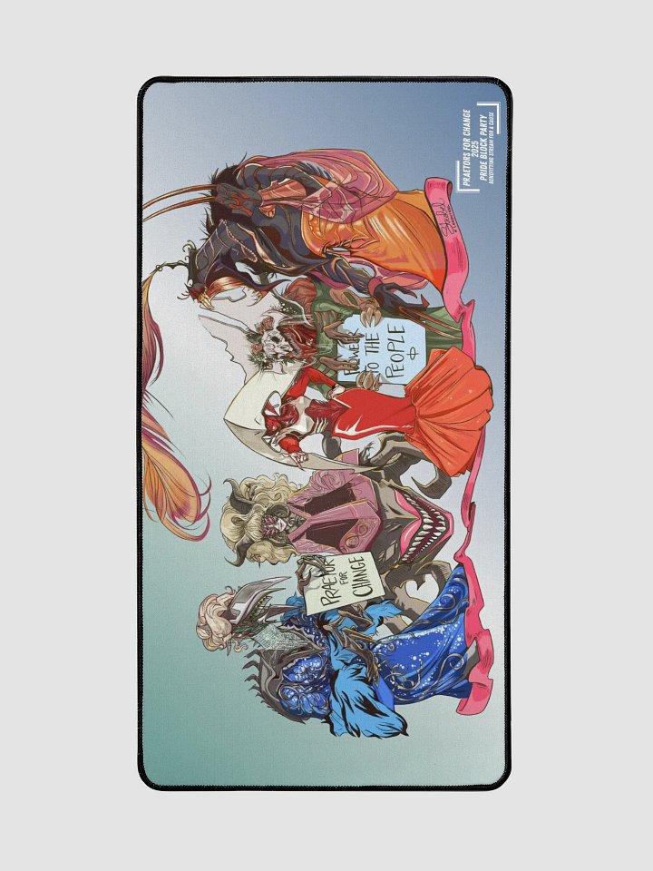 Praetor Pride Playmat/Deskmat -- Gay Flag product image (2)