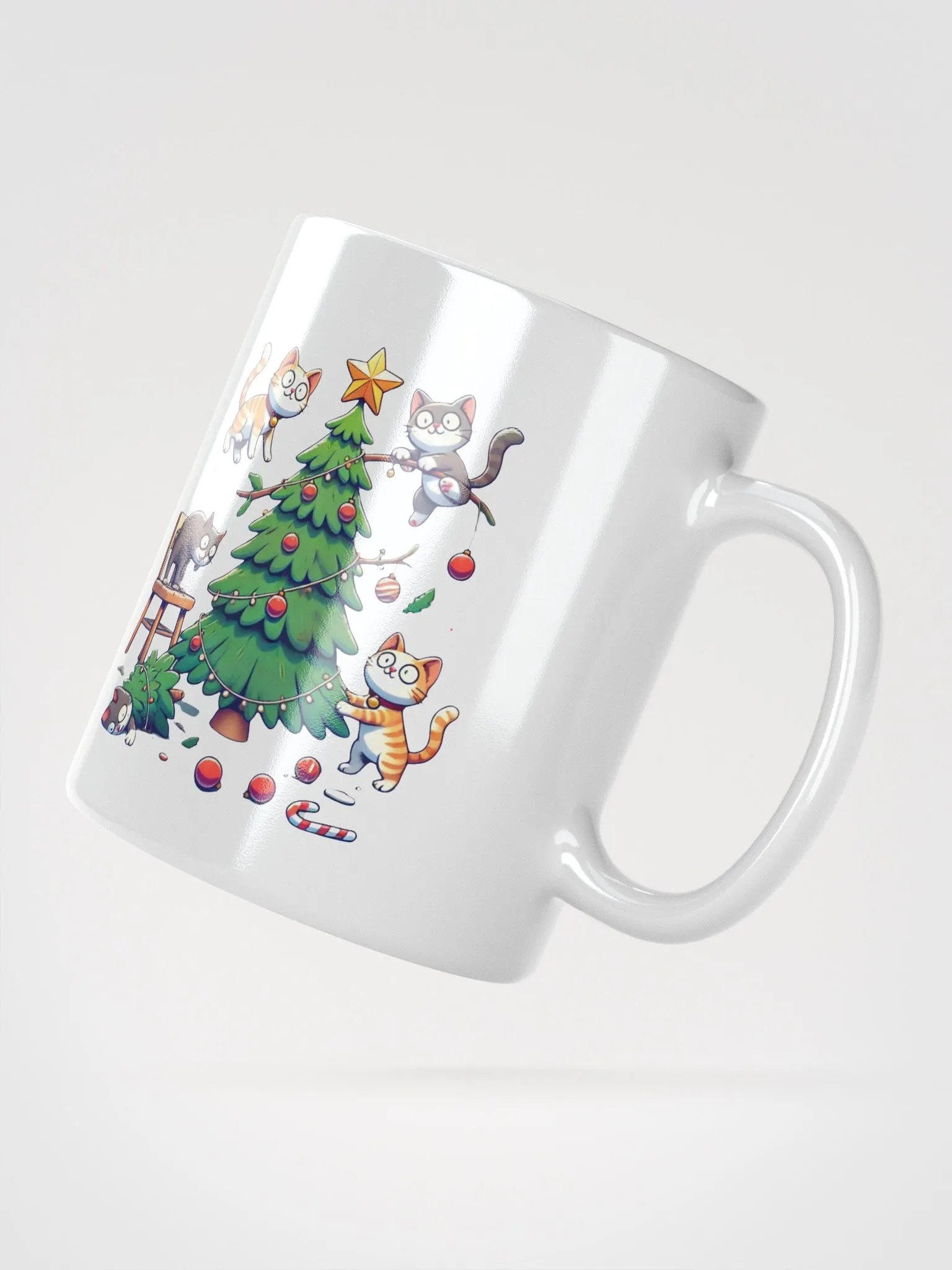 Cats & Christmas Chaos Coffee Mug product image (3)