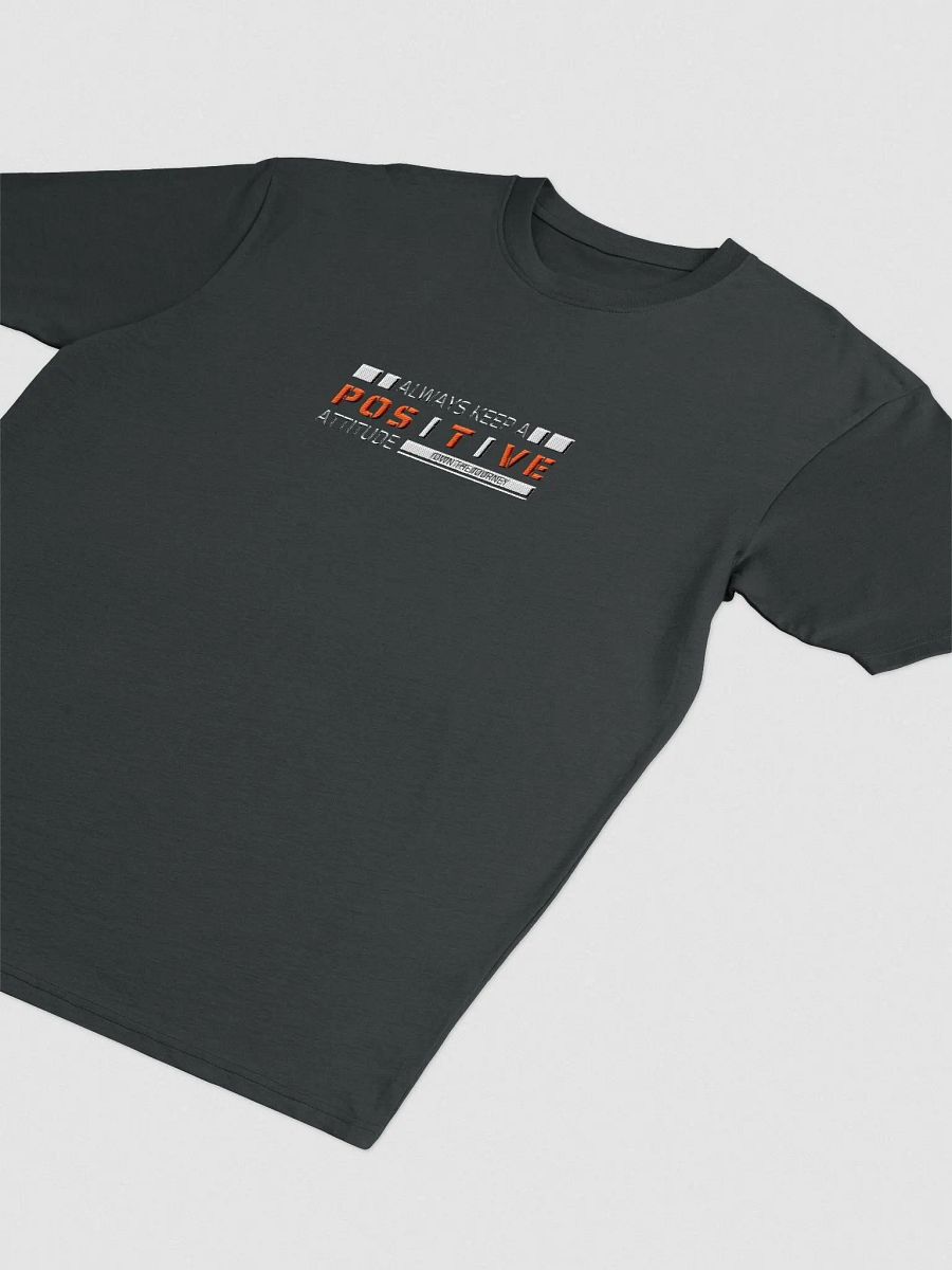 Positive Attitude Embroidered T-Shirt product image (2)