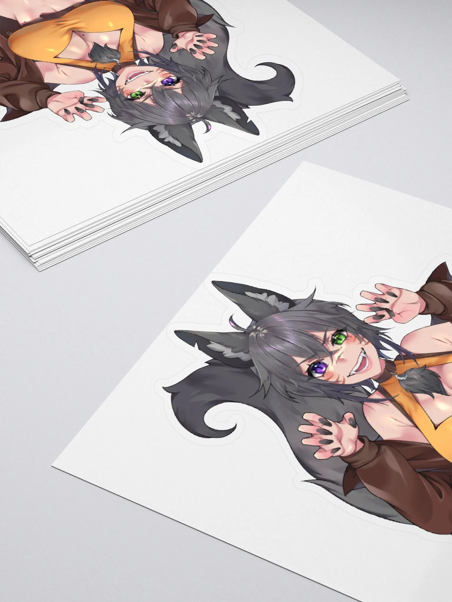 WolfcatRisi Rawr Sticker product image (4)