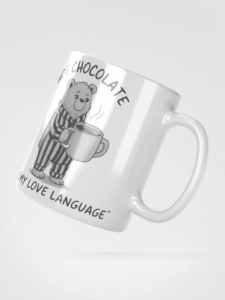 Bear Hot Chocolate Love Language Glossy Mug product image (5)