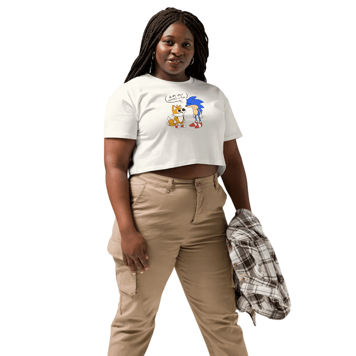 SPEEDING FRIENDS crop top product image (2)