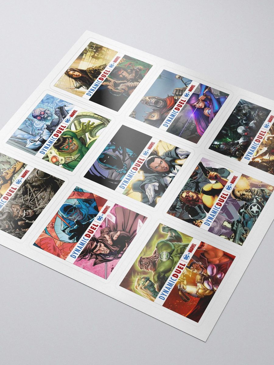 Dynamic Duel Episode Cover Stickers - Series 12 product image (3)
