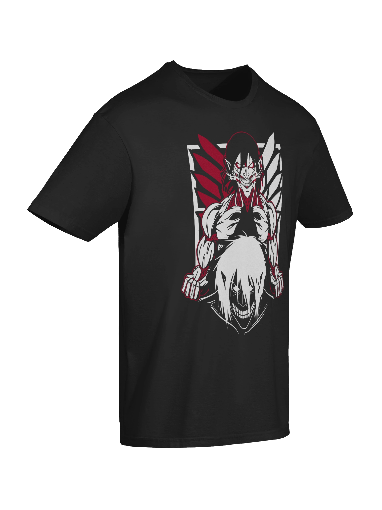 Attack on Titan – Eren Yeager Titan Resolve – Gildan Softstyle T-Shirt product image (7)